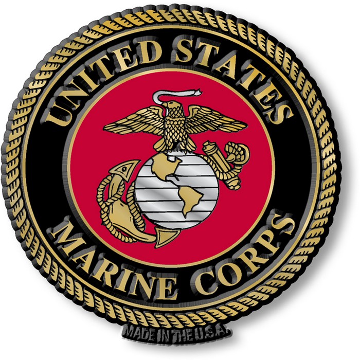 MIL103 U.S. Marine Corps MILITARY Magnet